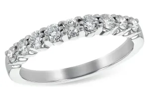 14KW 0.50ctTW Diamond Wedding Band (Size 7)