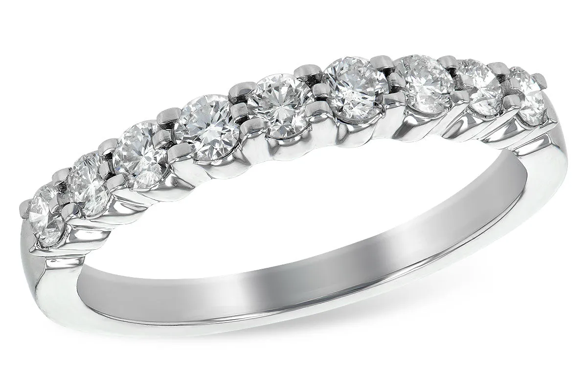 14KW 0.50ctTW Diamond Wedding Band (Size 7)