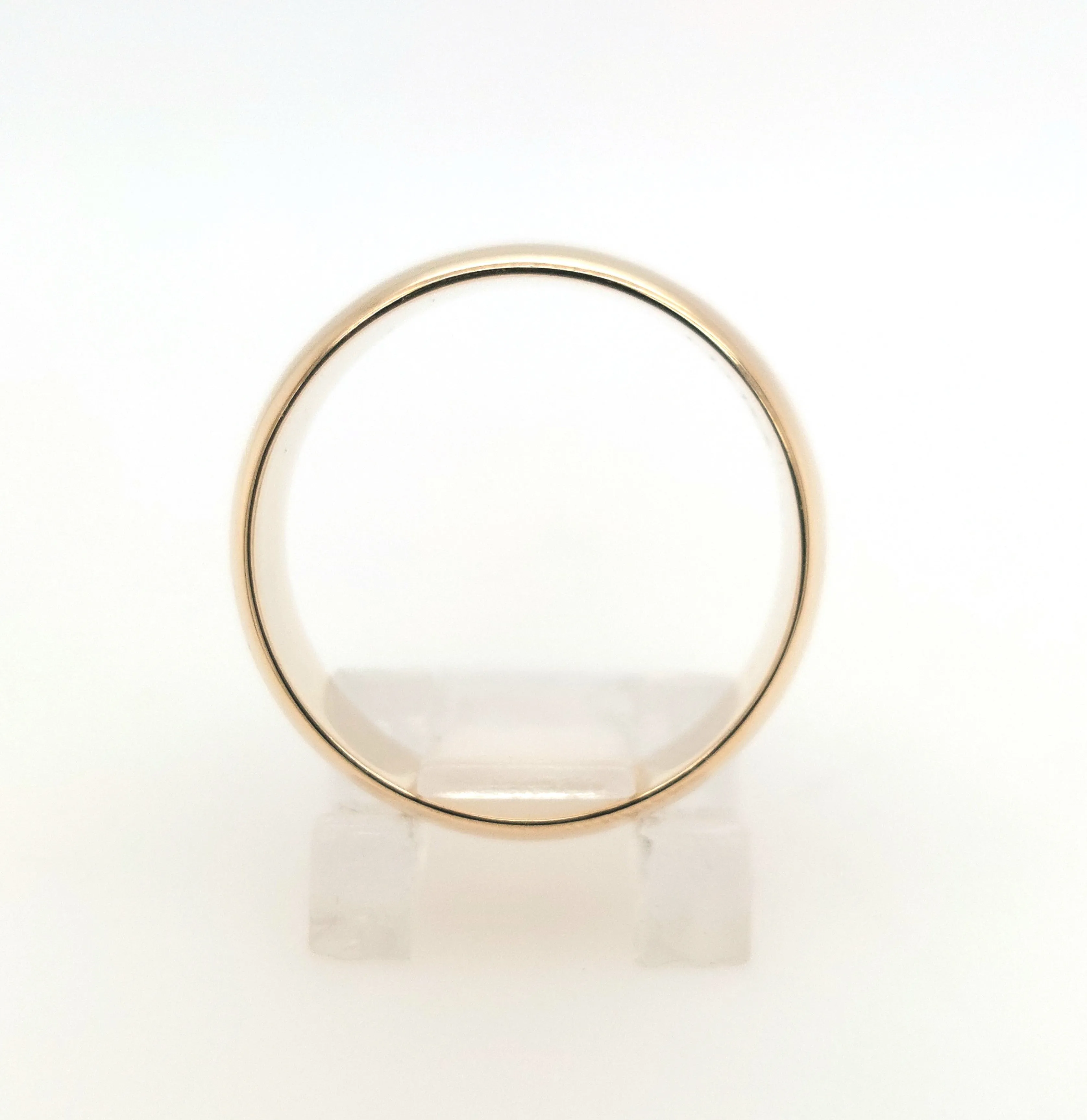 14KY Gold Wedding Band 7.75mm Size:7
