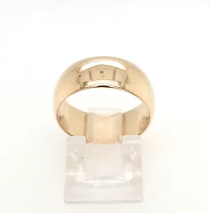 14KY Gold Wedding Band 7.75mm Size:7