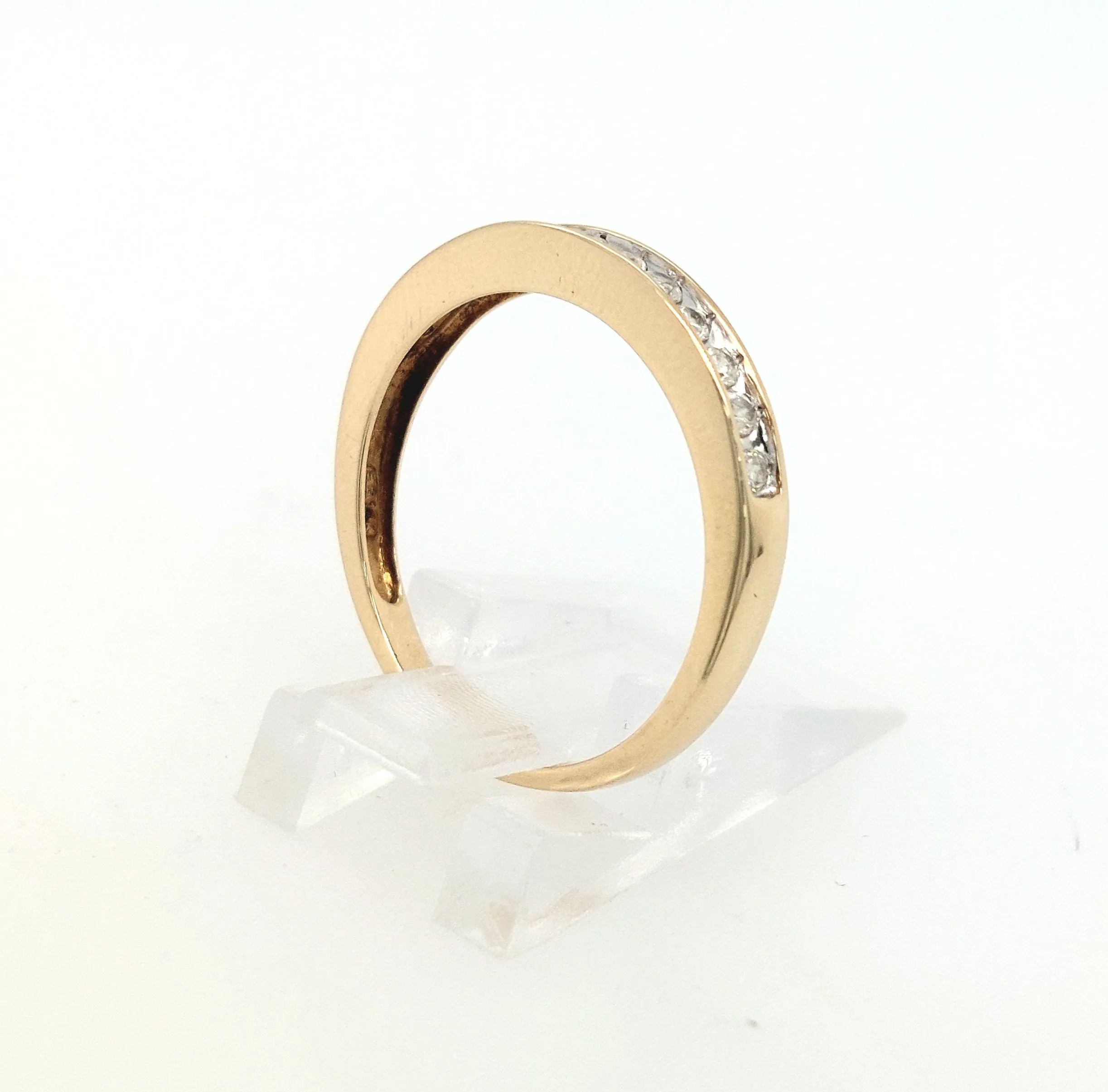 14KY RBC Diamond Wedding Band w/ approx 0,30ctTW H-I/SI2-I1 Size:7