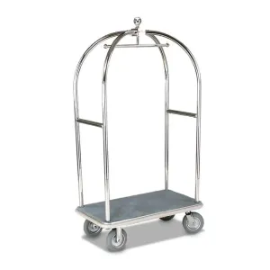 Forbes Industries 2519 43" Birdcage® Luggage Cart Tubular Superstructure with Skirt
