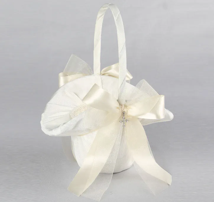 Grace Flower Girl Basket