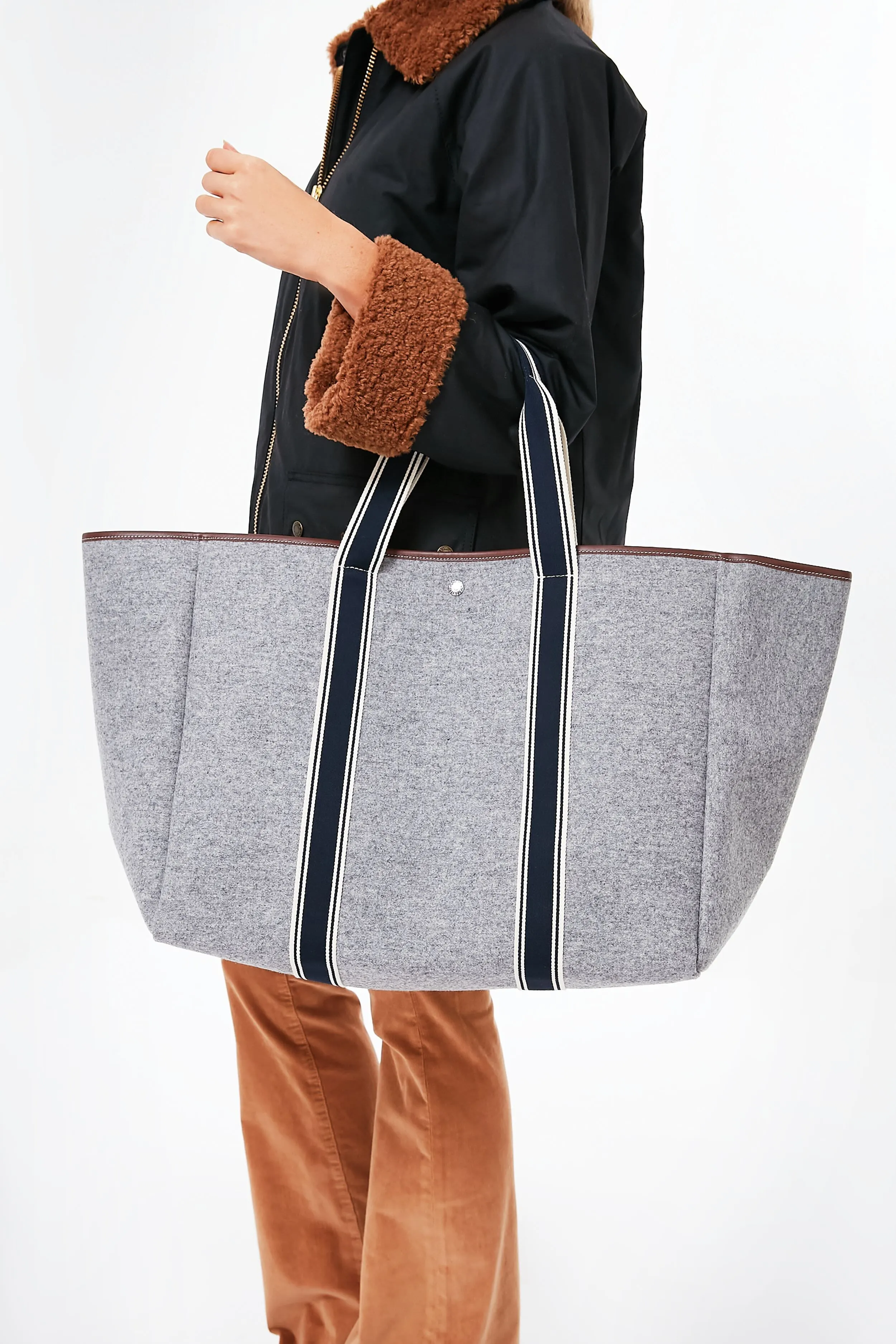 Grey Traversee XL Flannel Cruise Tote