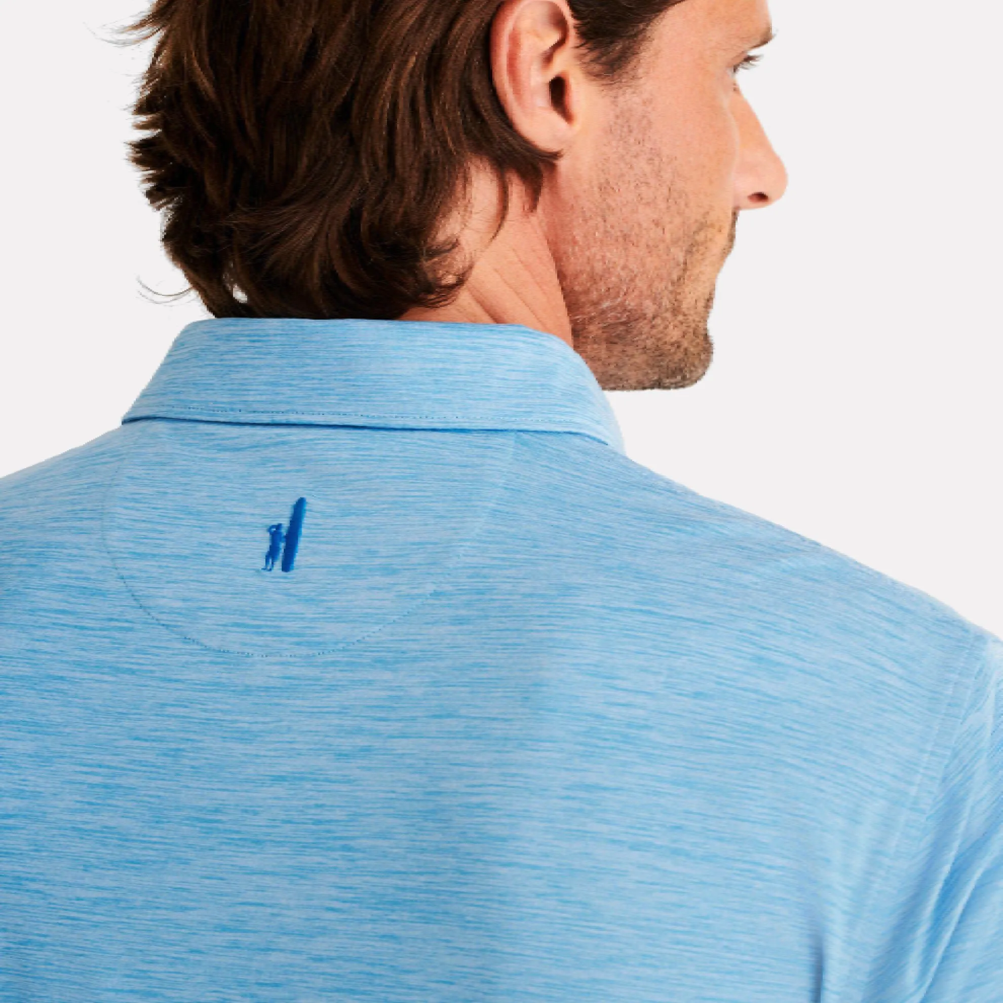 Huron Prep-Formance Lightweight 3 Button Polo / Maverick