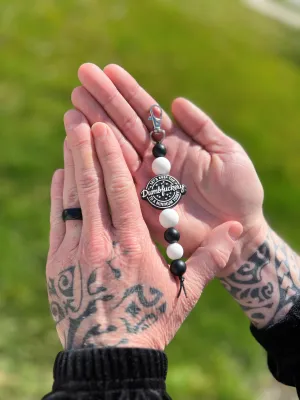 Let's Keep the Dumbfuckery to a Minimum Today Silicone Bead Keychain