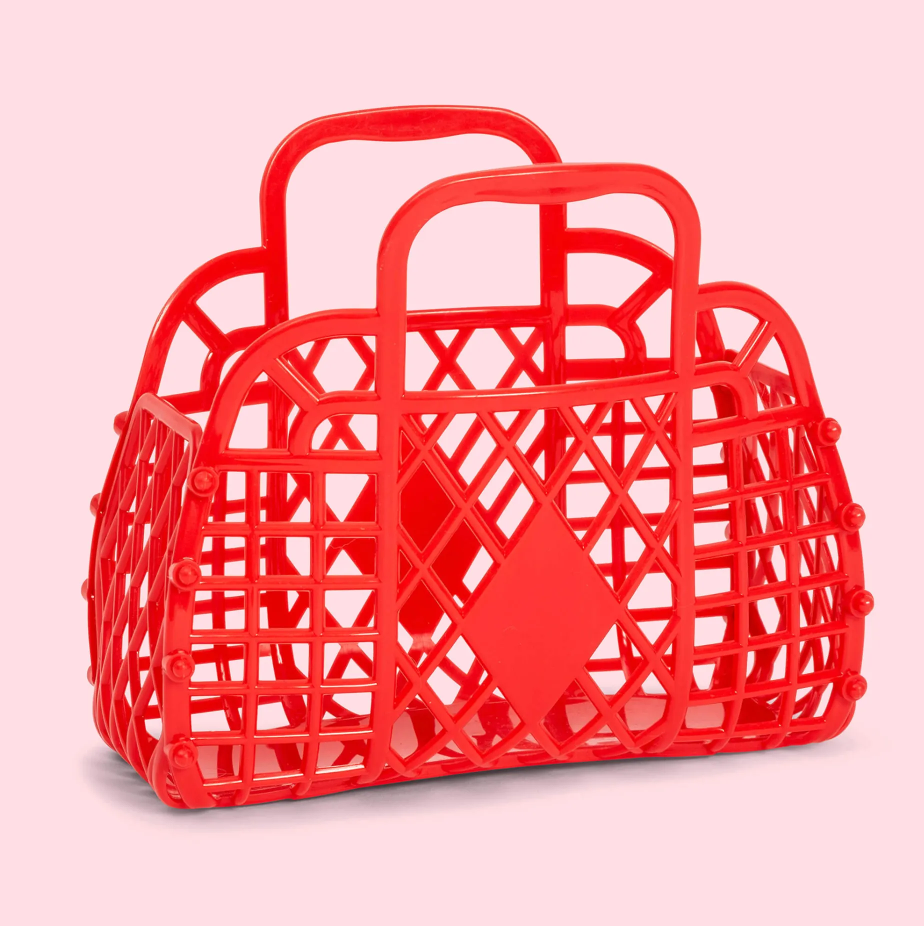 Mini Red Retro Basket