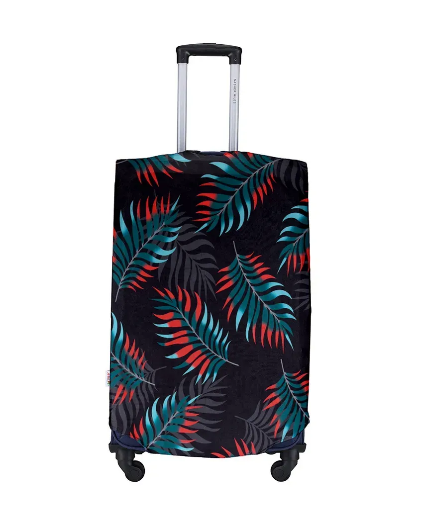 ONLY LUGGAGE COVER | Durable Black Polyester Printed Luggage Bag Cover