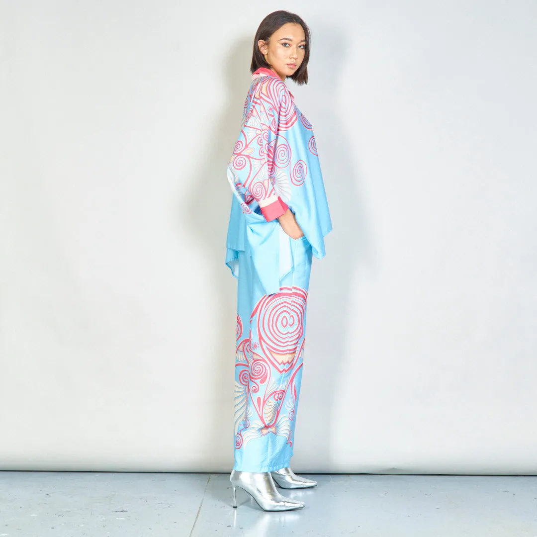 Ornate swirl elegance kaftan set wholesale