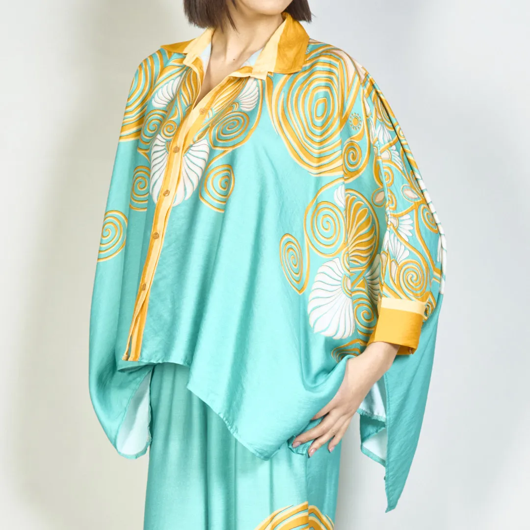 Ornate swirl elegance kaftan set wholesale