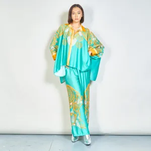 Ornate swirl elegance kaftan set wholesale