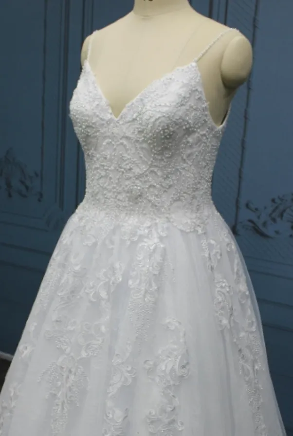Plus Size Lace Bridal Gown
