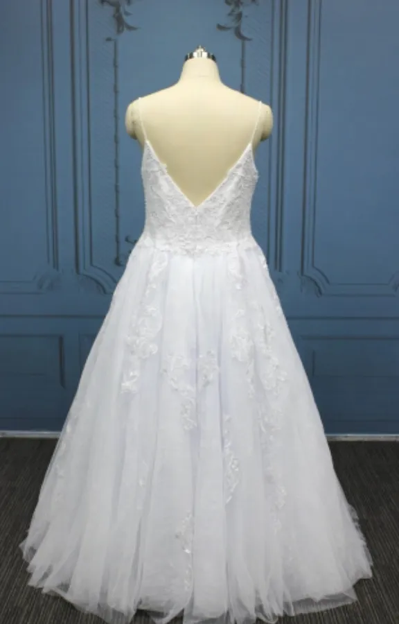 Plus Size Lace Bridal Gown