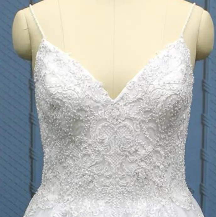 Plus Size Lace Bridal Gown