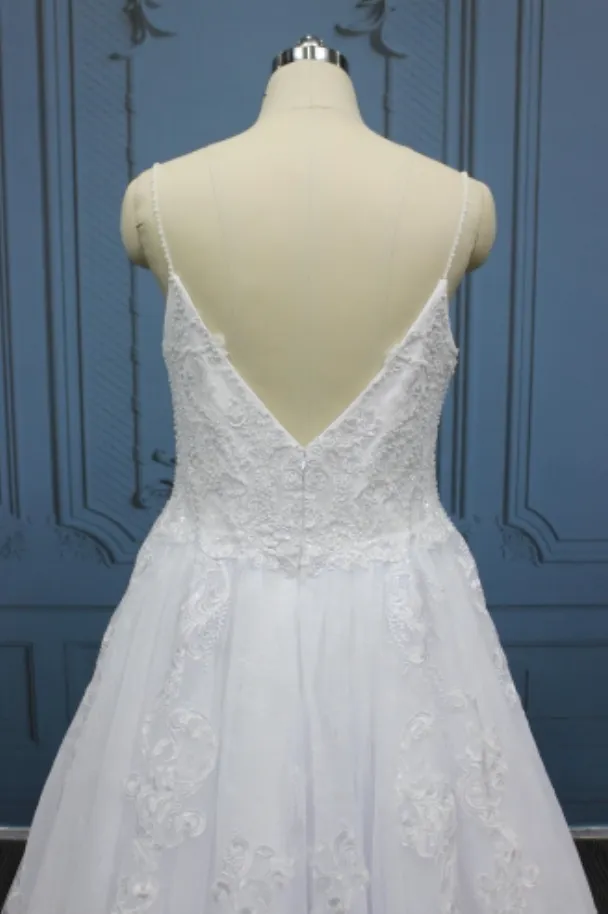 Plus Size Lace Bridal Gown