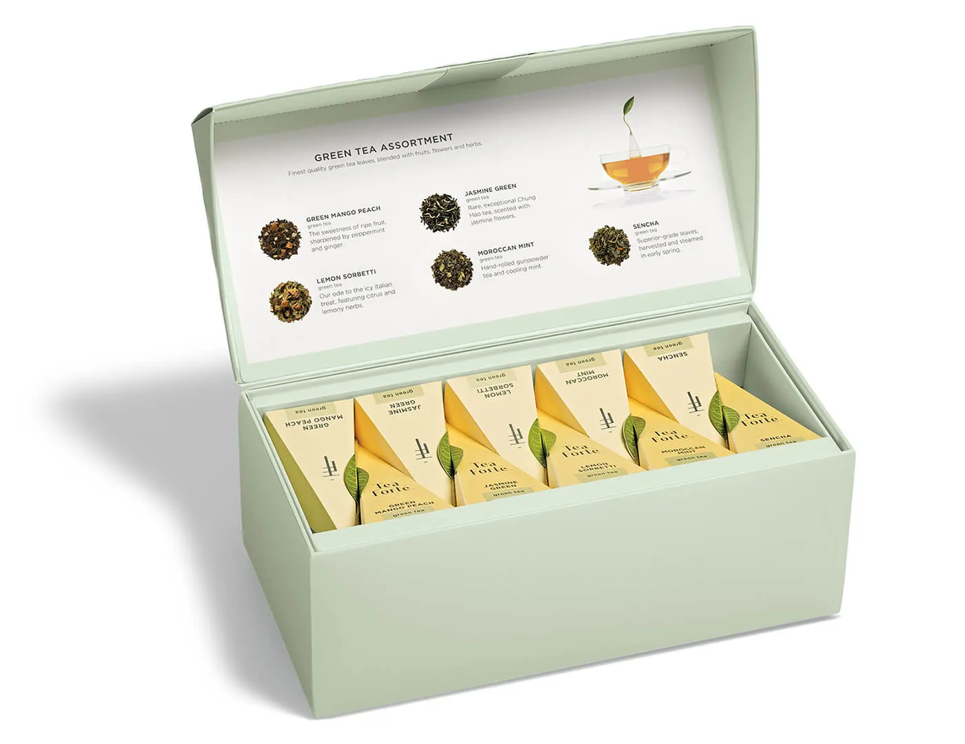 Presentation Box Green Tea Assortment