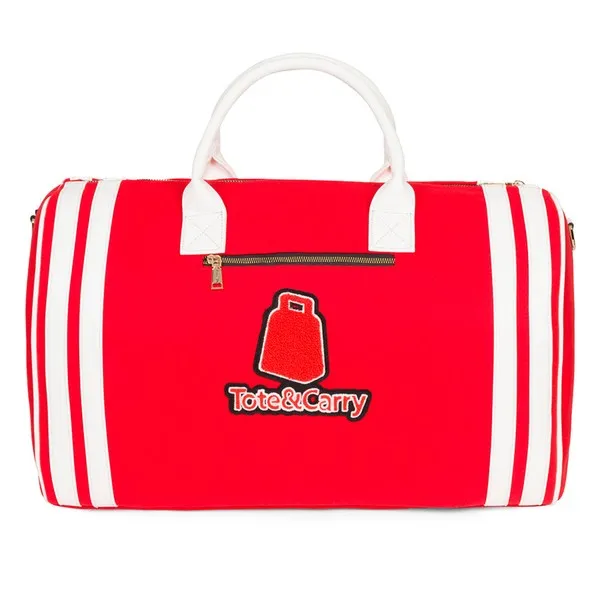 Red&White Varsity Duffle Reg