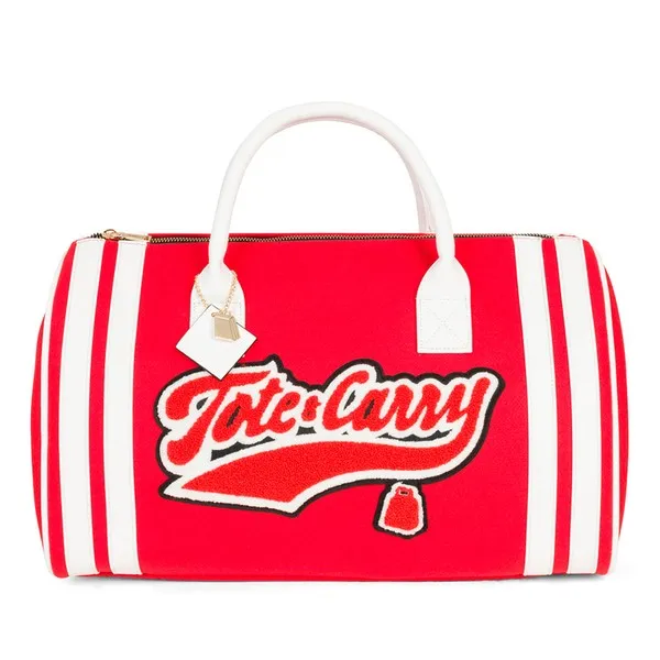 Red&White Varsity Duffle Reg