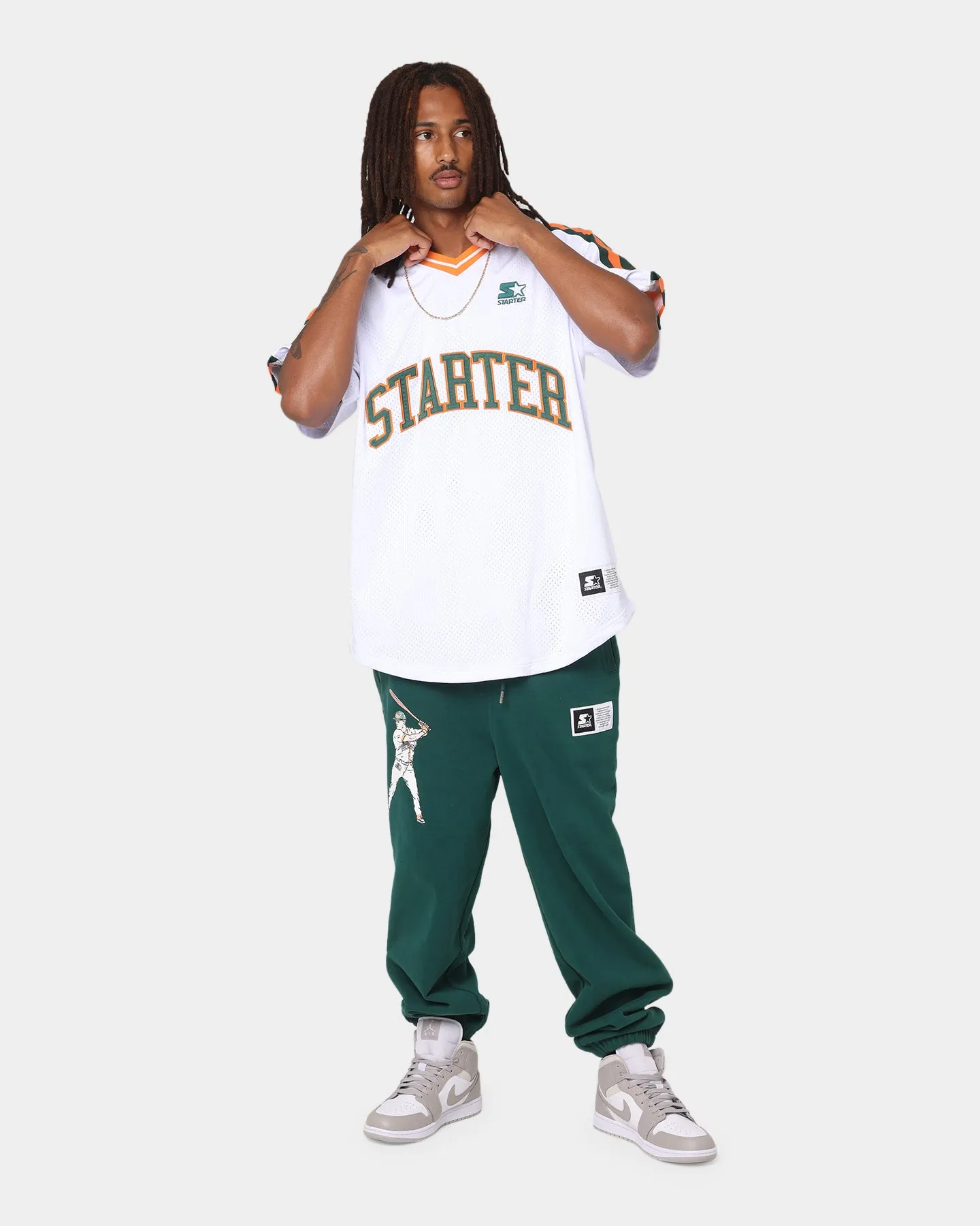 Starter Arch Cage Jersey White/Green