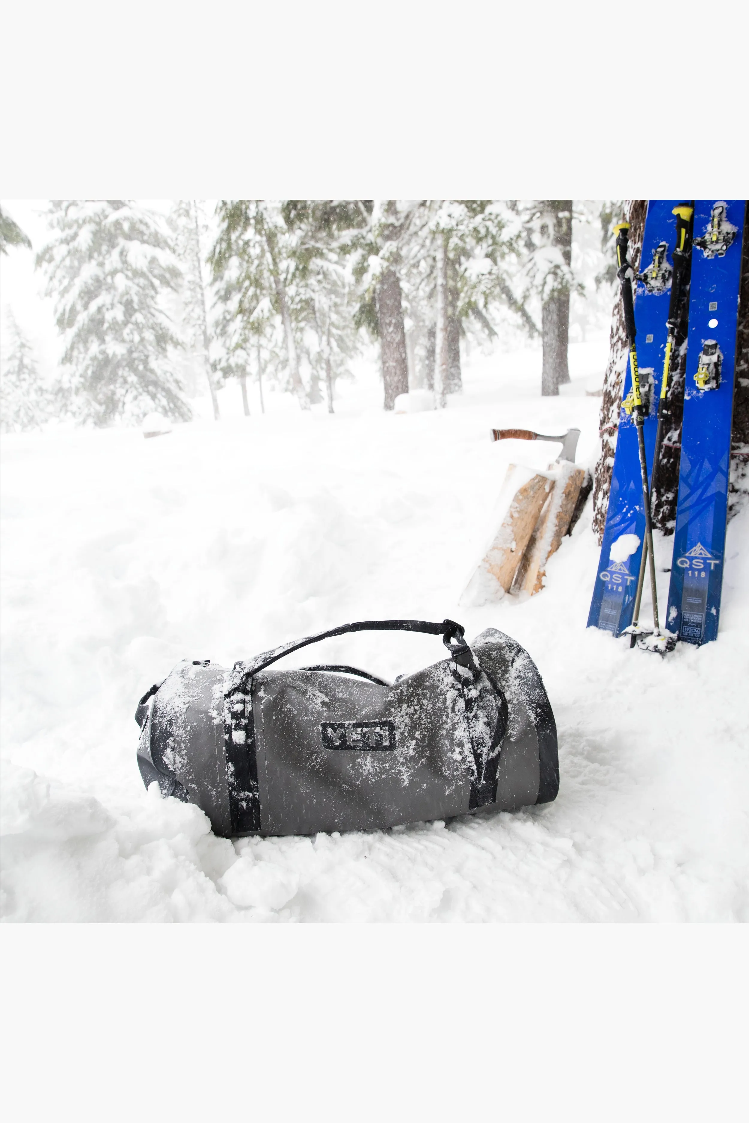 Storm Gray Panga Submersible Duffel 100