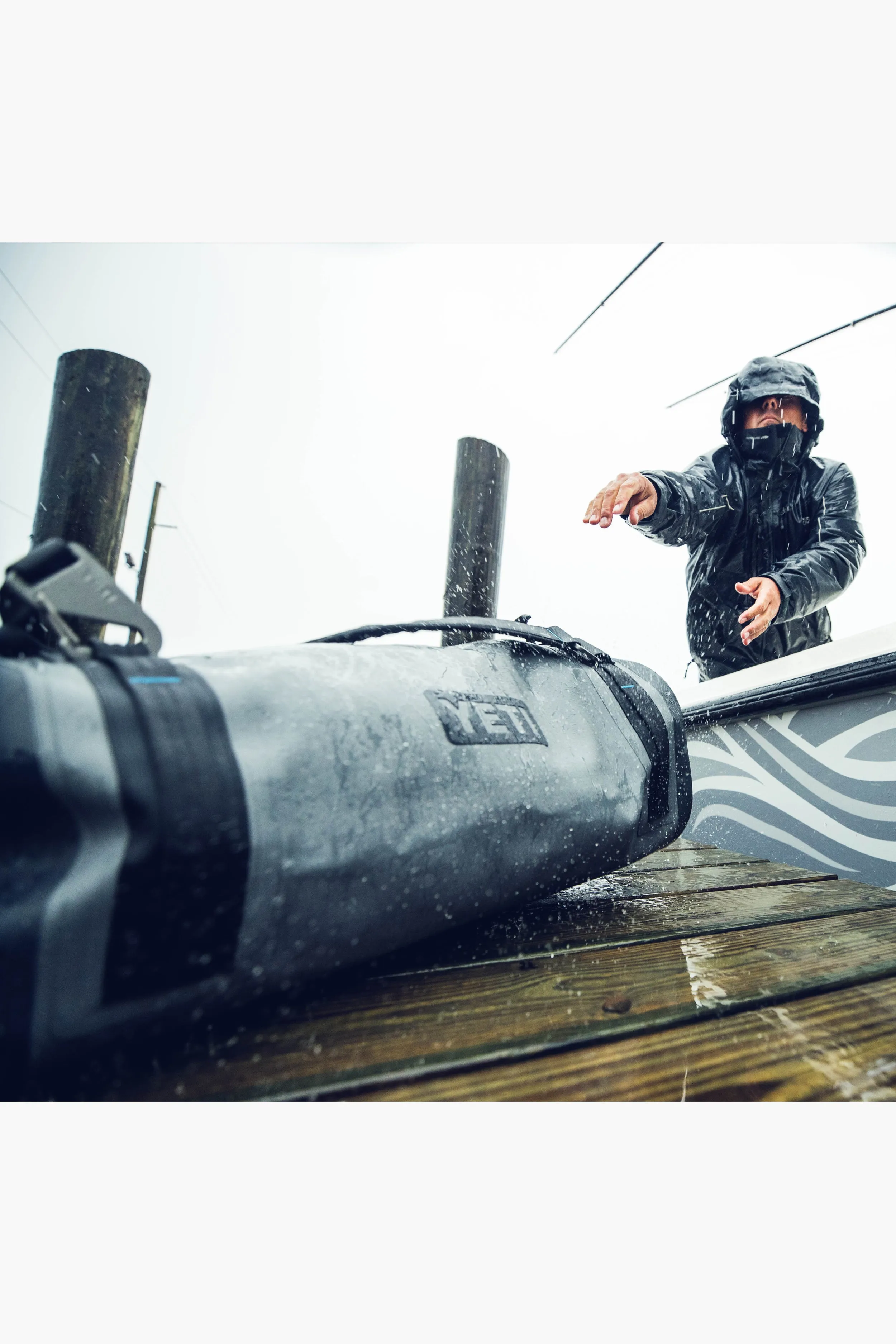 Storm Gray Panga Submersible Duffel 50
