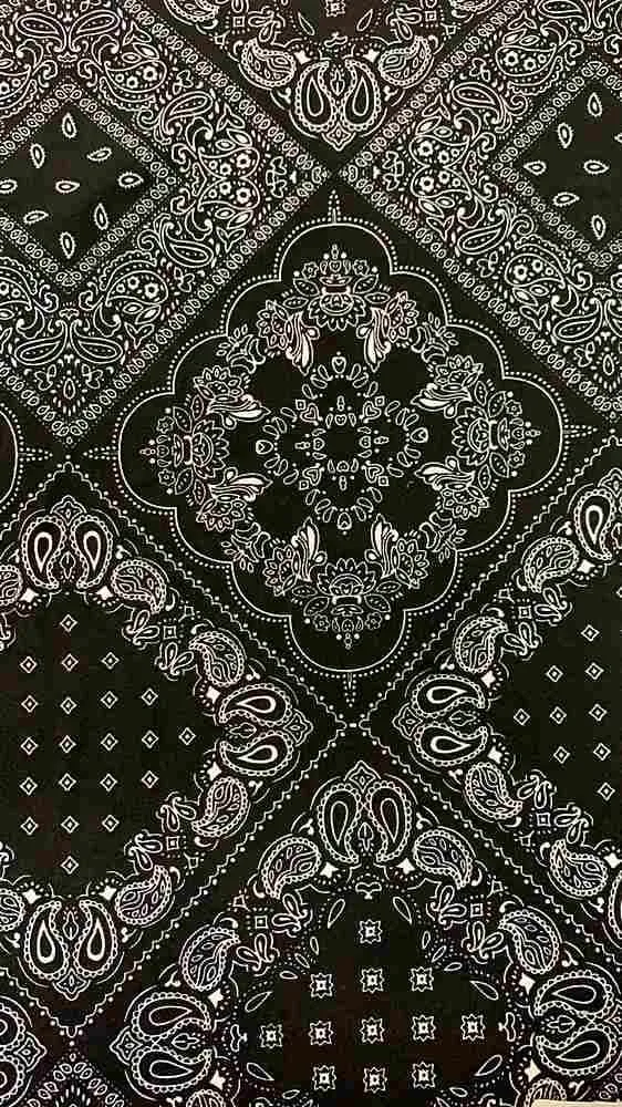 SUPER SOFT POLYESTER SPANDEX DBP / DTY BRUSHED BANDANA BOHO [NFE210119C-009]