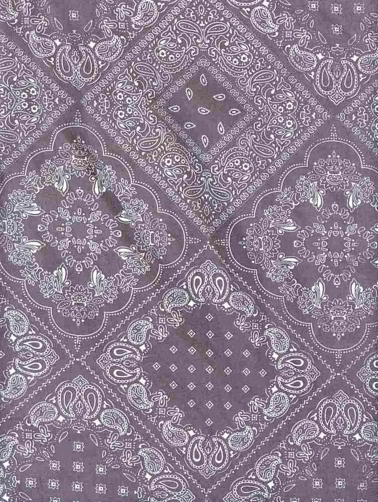 SUPER SOFT POLYESTER SPANDEX DBP / DTY BRUSHED BANDANA BOHO [NFE210119C-009]