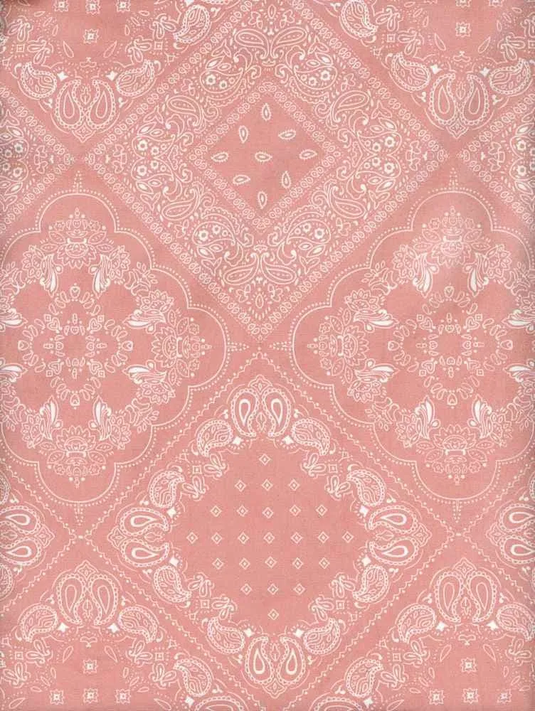 SUPER SOFT POLYESTER SPANDEX DBP / DTY BRUSHED BANDANA BOHO [NFE210119C-009]