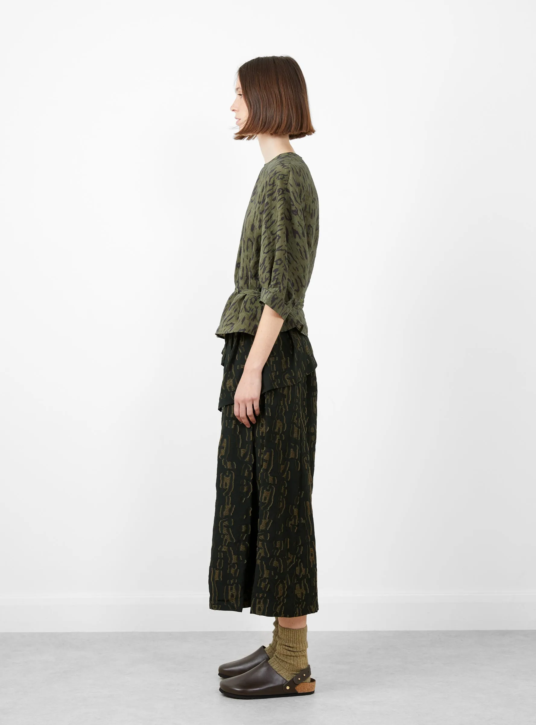 Tazara Top Feline Khaki Spice