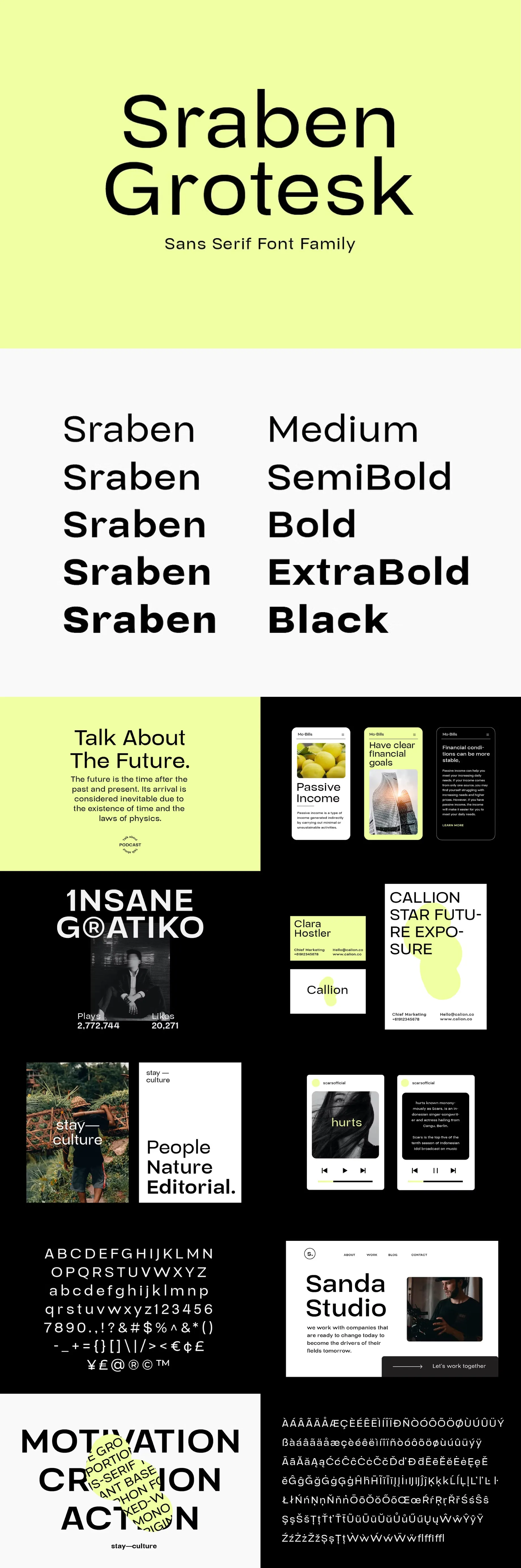 The Modern UI Font Bundle