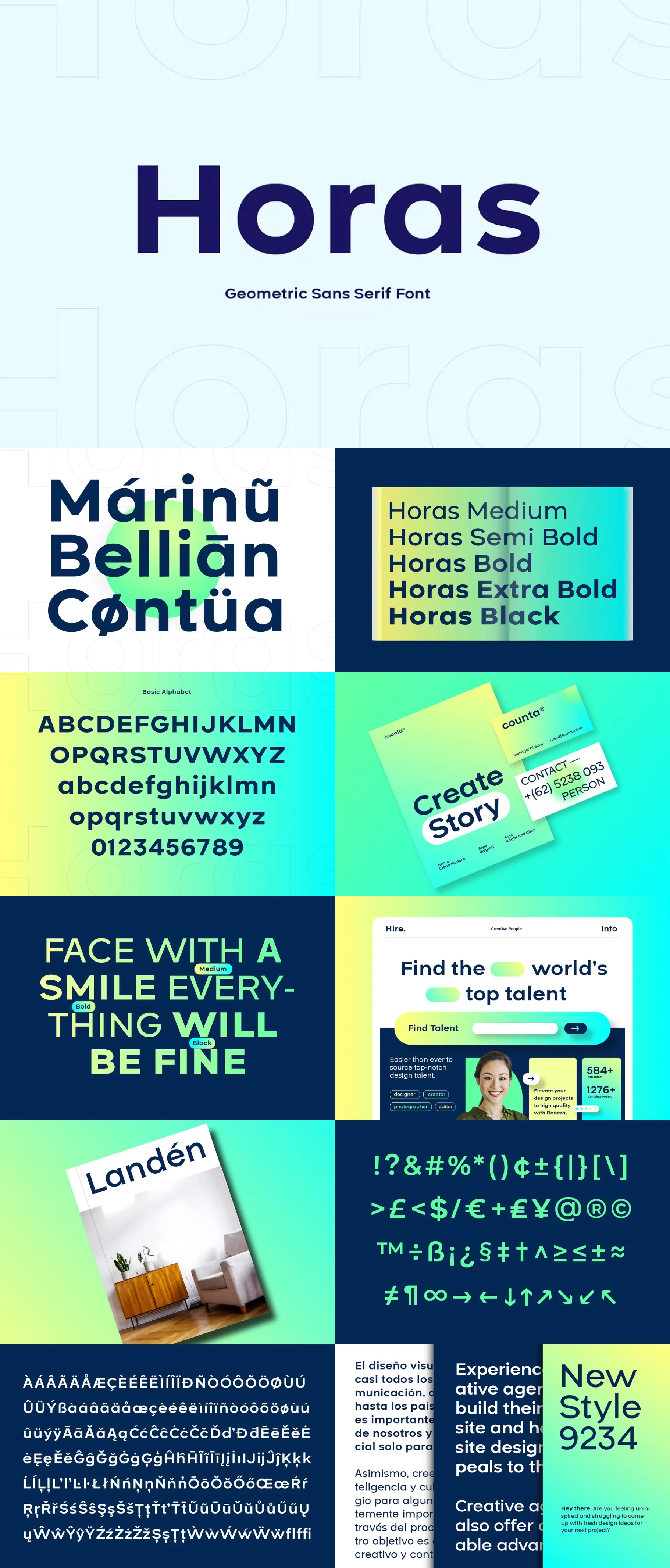 The Modern UI Font Bundle