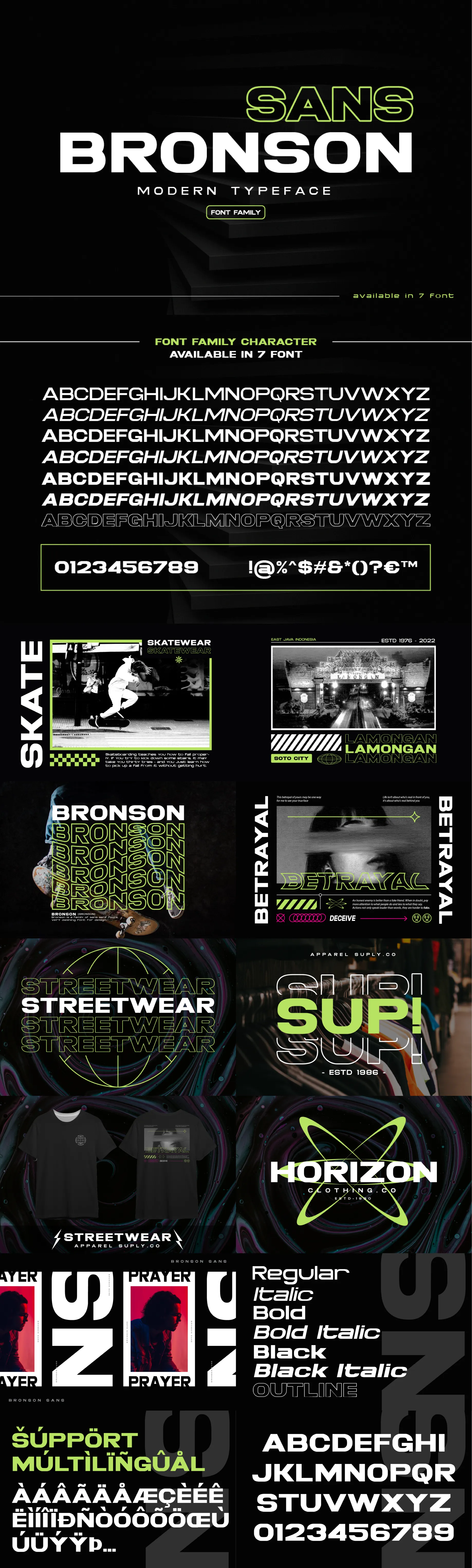The Modern UI Font Bundle