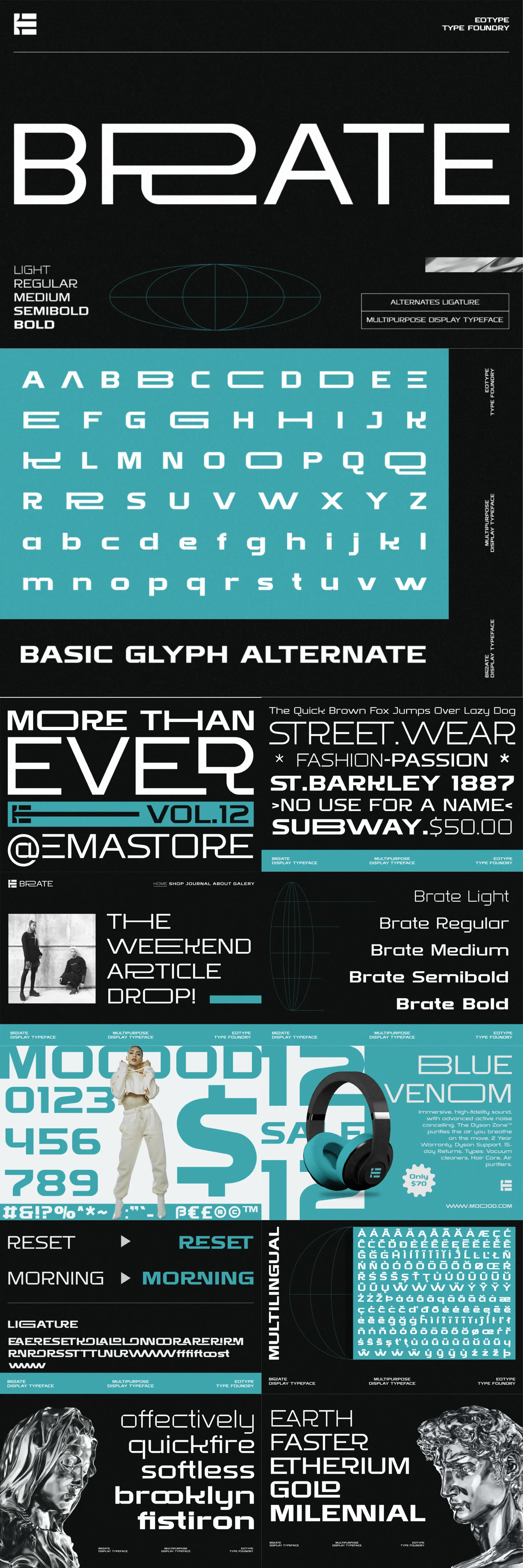 The Modern UI Font Bundle