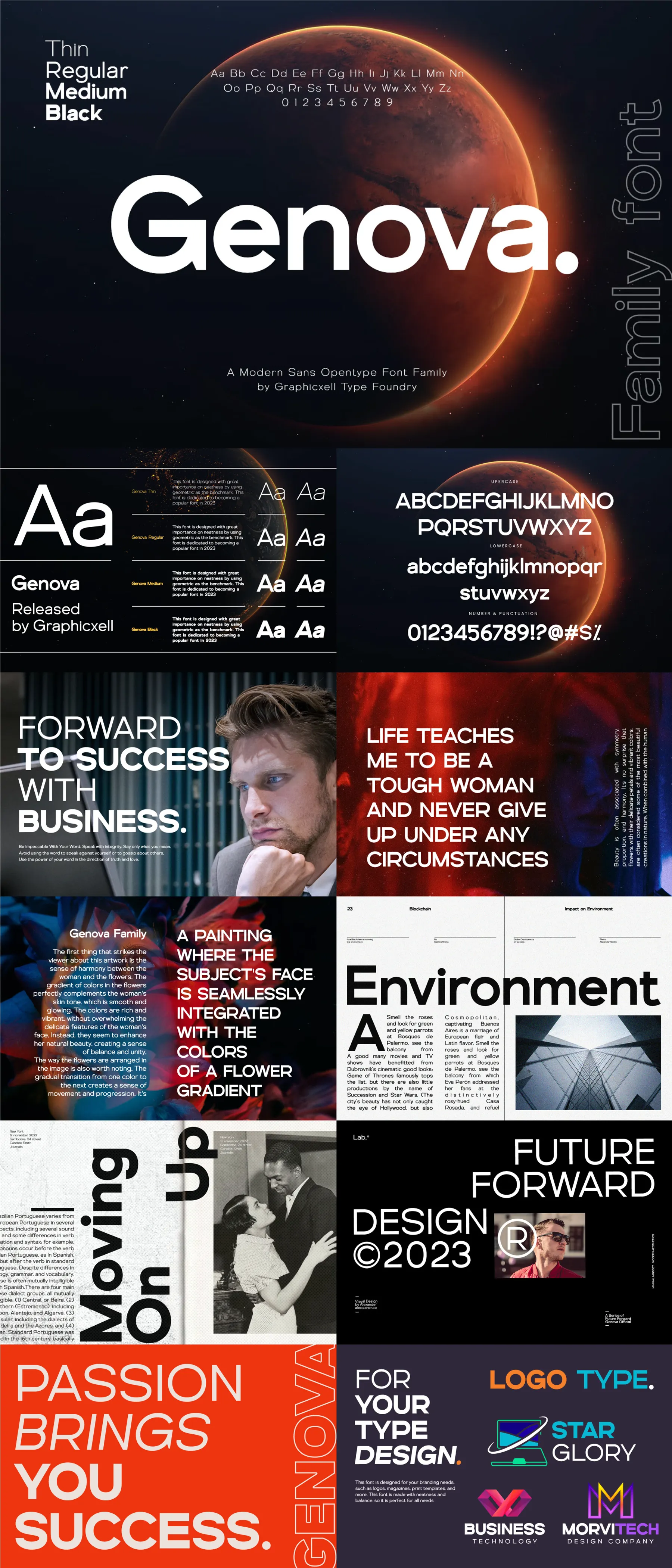 The Modern UI Font Bundle