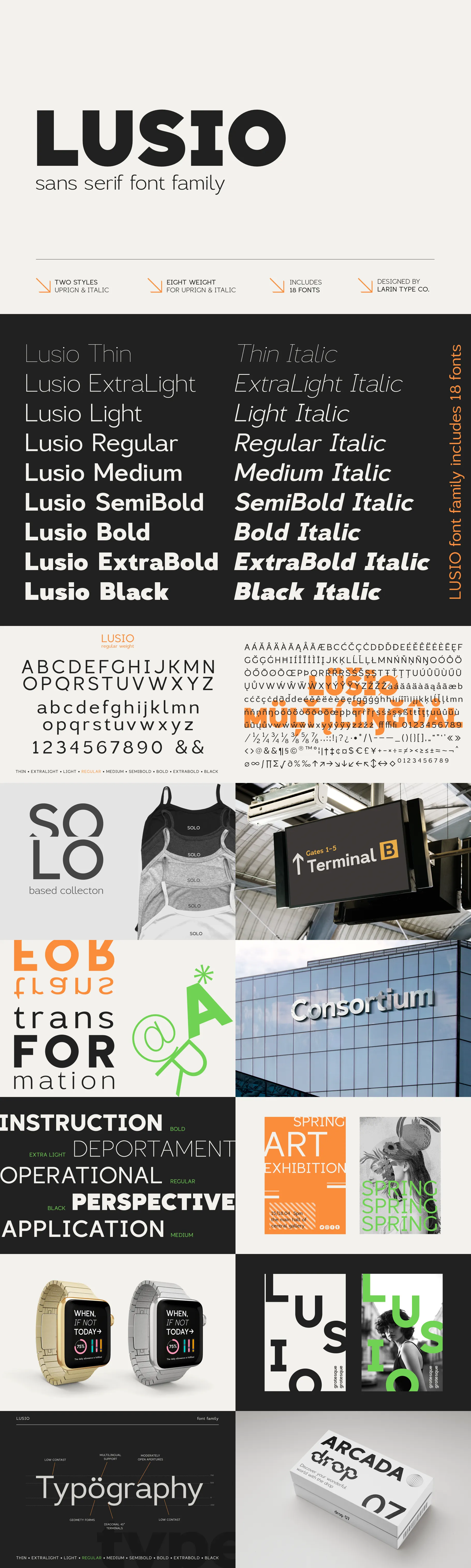 The Modern UI Font Bundle