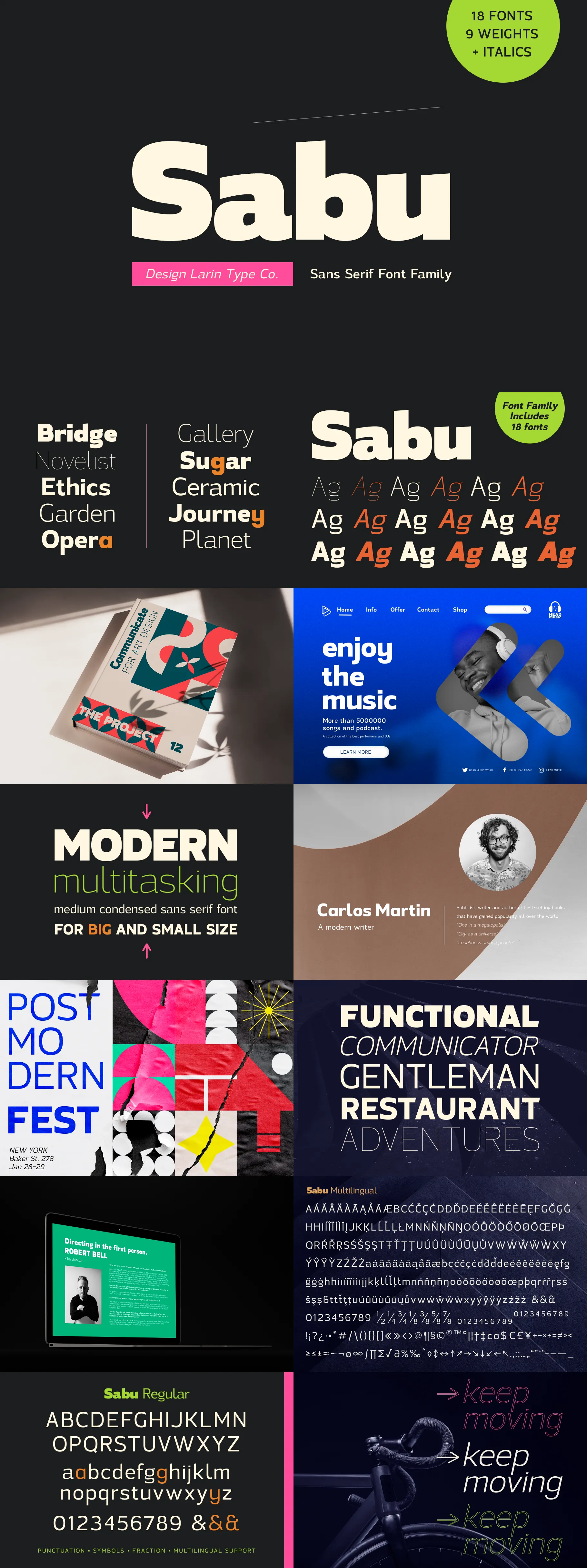The Modern UI Font Bundle