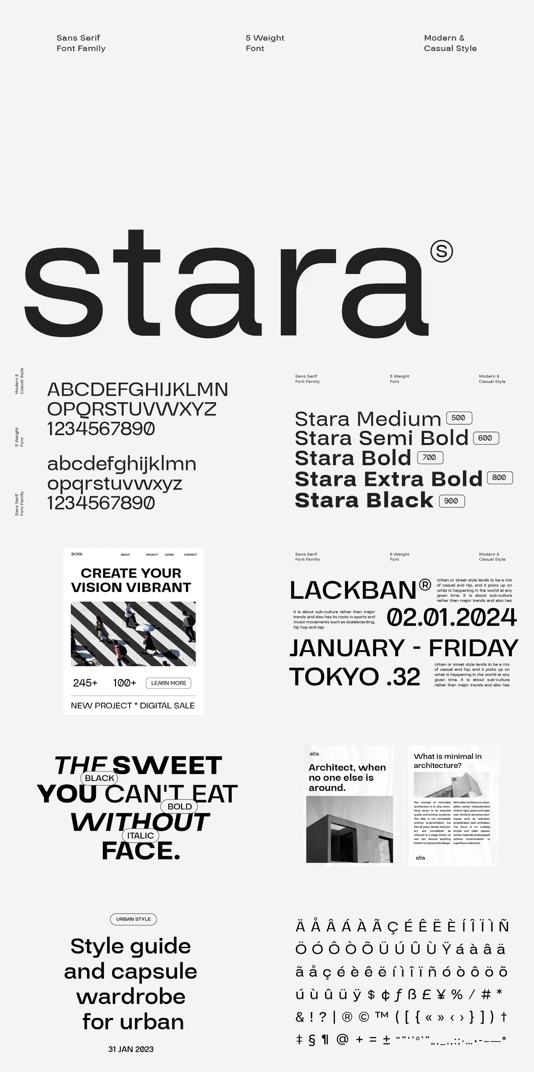 The Modern UI Font Bundle