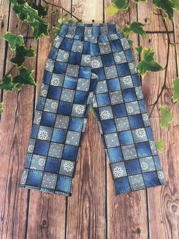 Trendy Bohemian Patchwork Pants for Summer Days