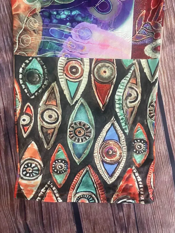 Trendy Bohemian Patchwork Pants for Summer Days