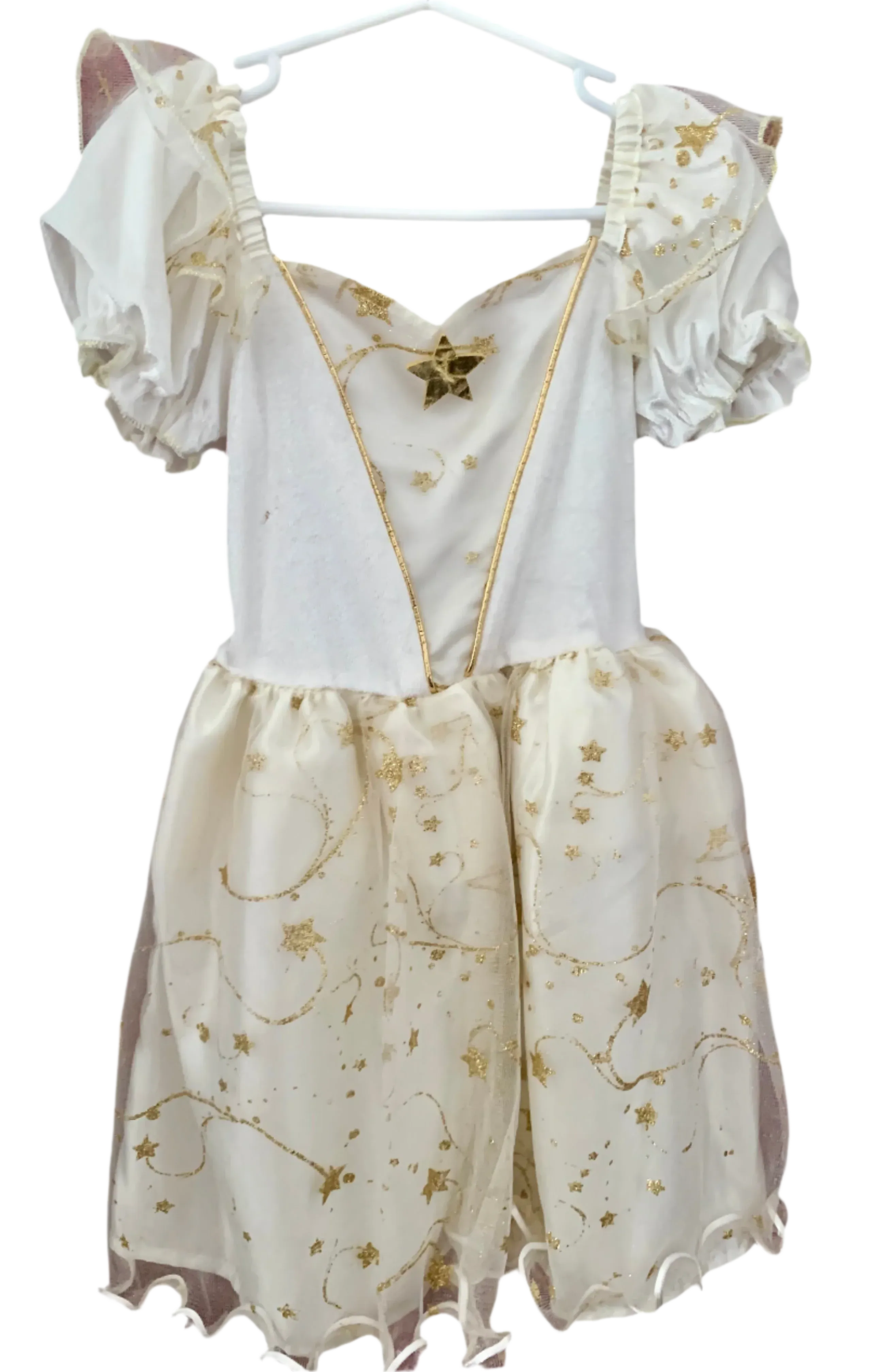 White Angels dress for 4-5 years