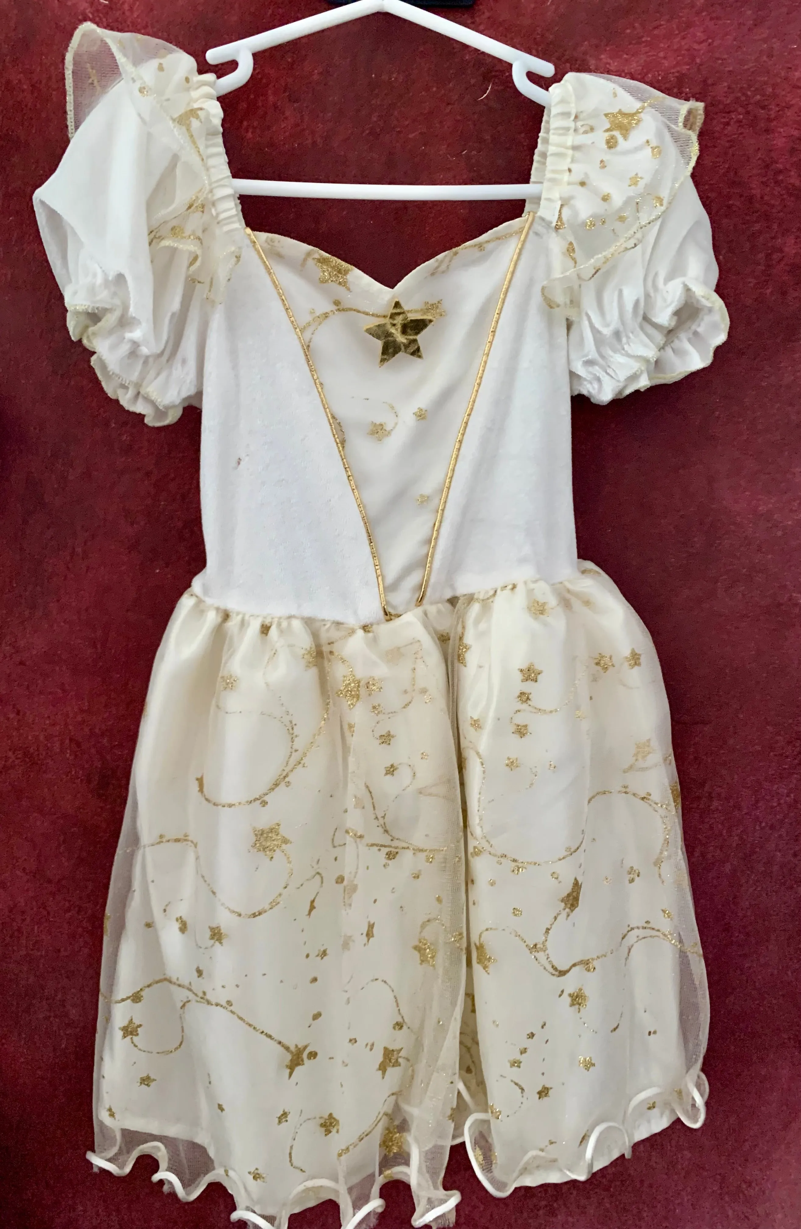White Angels dress for 4-5 years